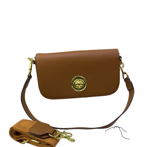 MJ turn lock crossbody bag
