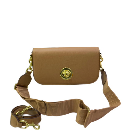 MJ turn lock crossbody bag