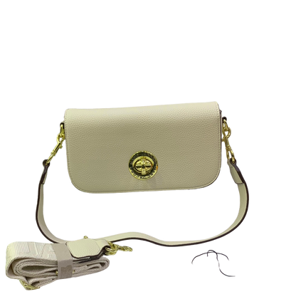 MJ turn lock crossbody bag