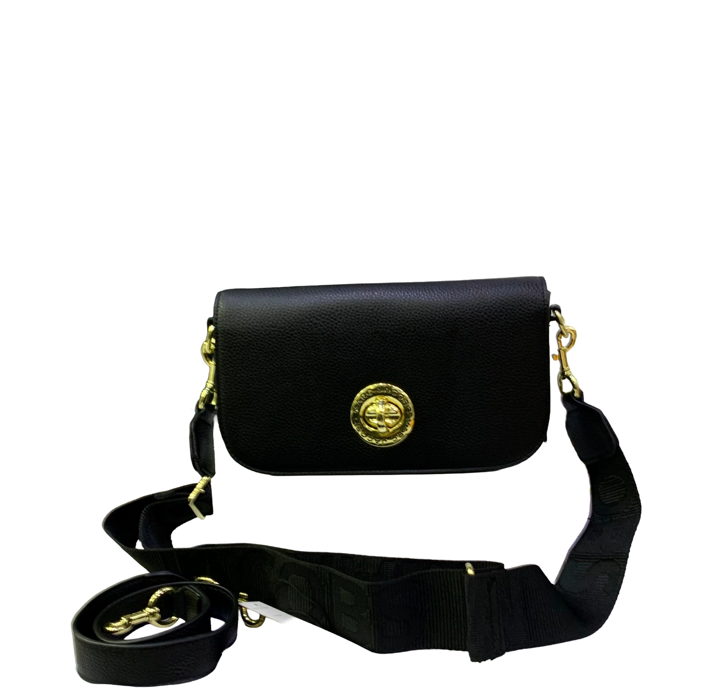 MJ turn lock crossbody bag