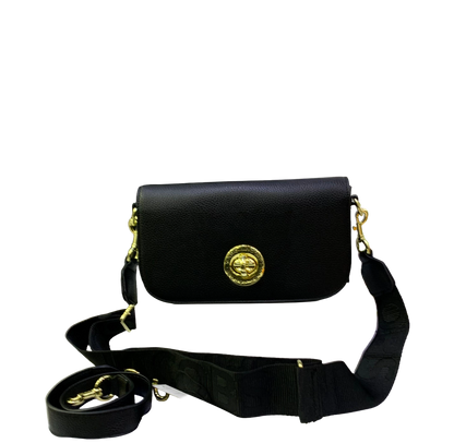 MJ turn lock crossbody bag